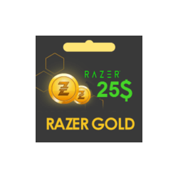 گیفت کارت 25 دلاری Razer Gold